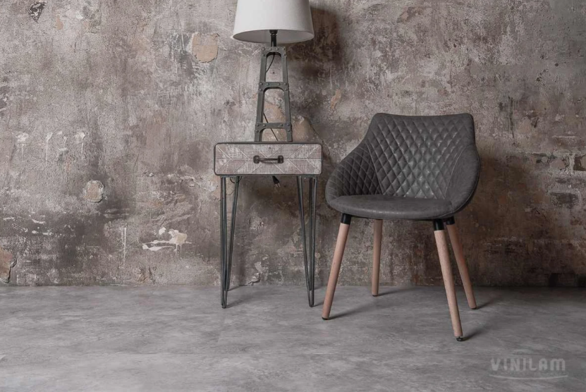 Плитка Vinilam CERAMO STONE 8 мм 61606 Бетон (пробковая подложка)