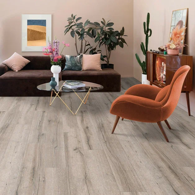 Ламинат Loc Floor Arctic/Арктический Дуб Нарва LTR580