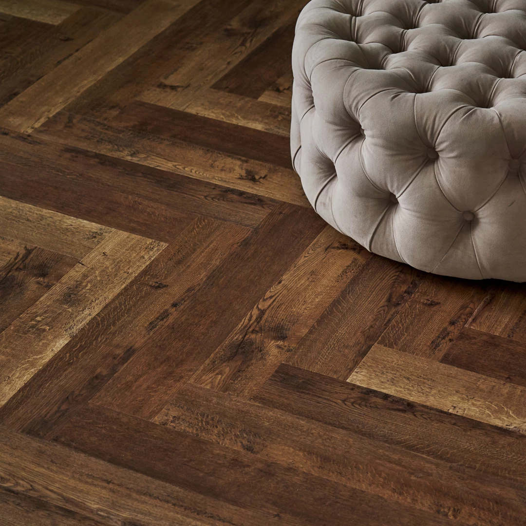 Плитка Vinilam PARQUET HERRINGBONE 6, 5 мм IS11177 Версальский Паркет