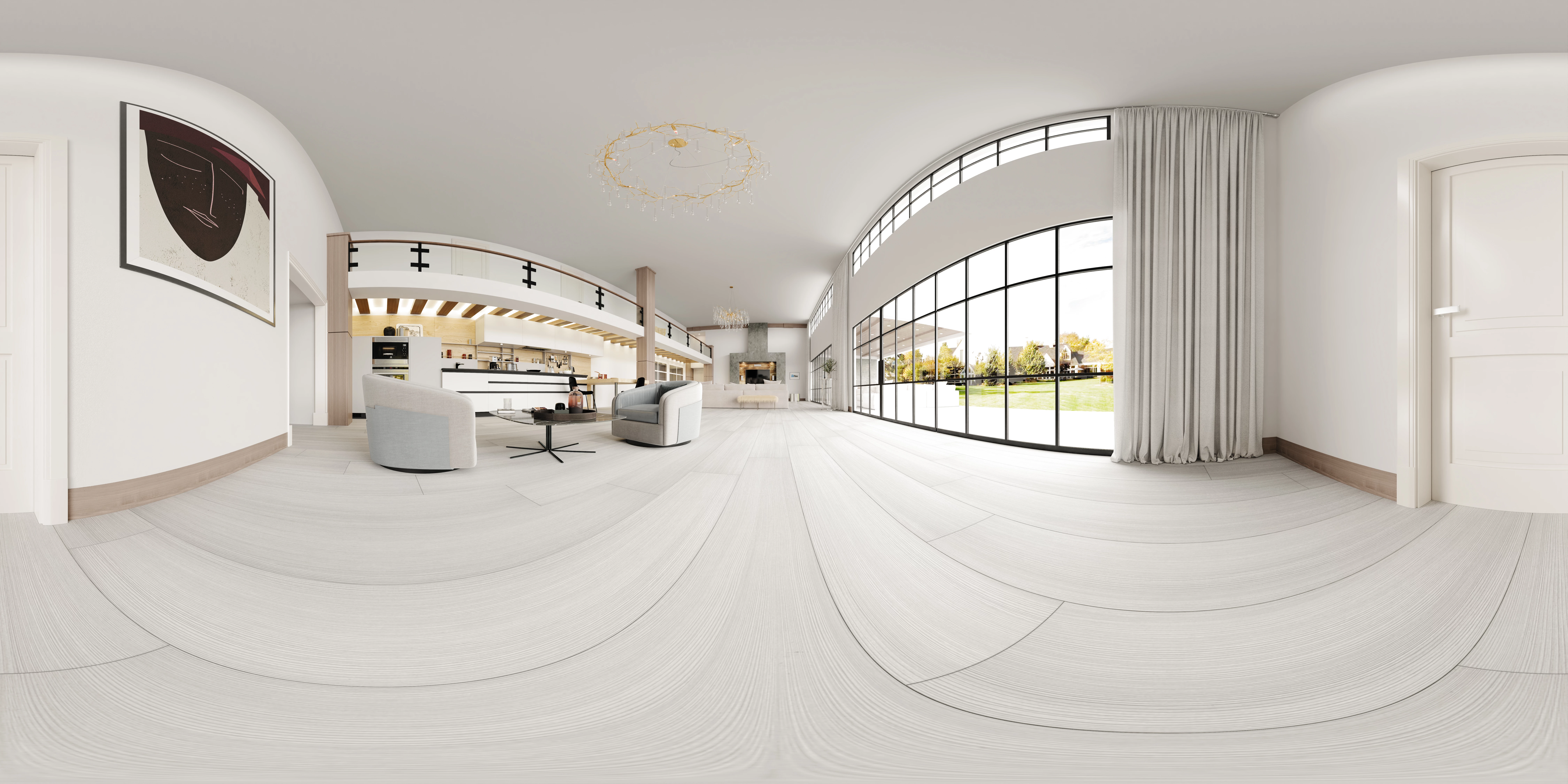 Плитка CM Floor ScandiWood Дуб Белый с подложкой