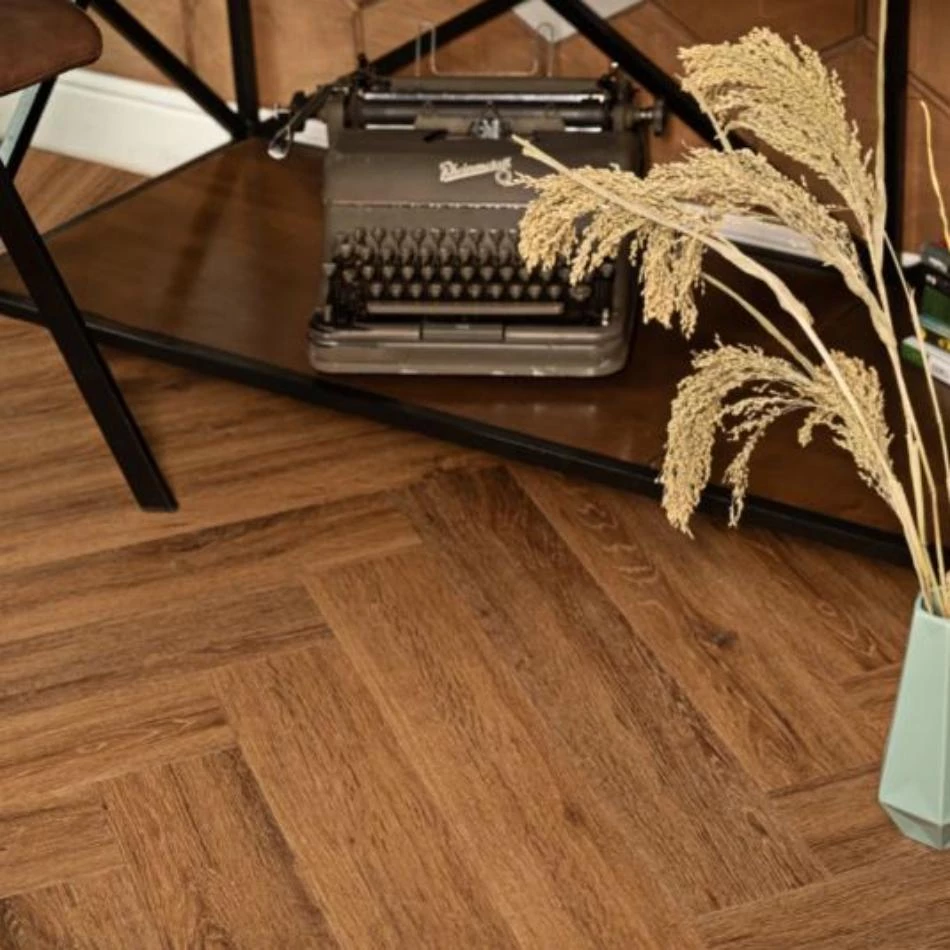 Плитка Vinilam PARQUET HERRINGBONE Glue 2, 5 mm GD11210 Паркет Де Вилль