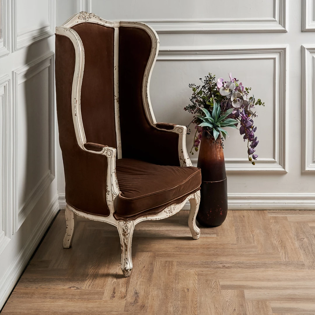 Плитка Vinilam PARQUET HERRINGBONE 6, 5 мм IS11133 Северный Паркет