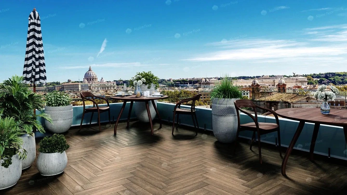 Плитка Alpine floor PARQUET LVT Макадамия ECO 16-10