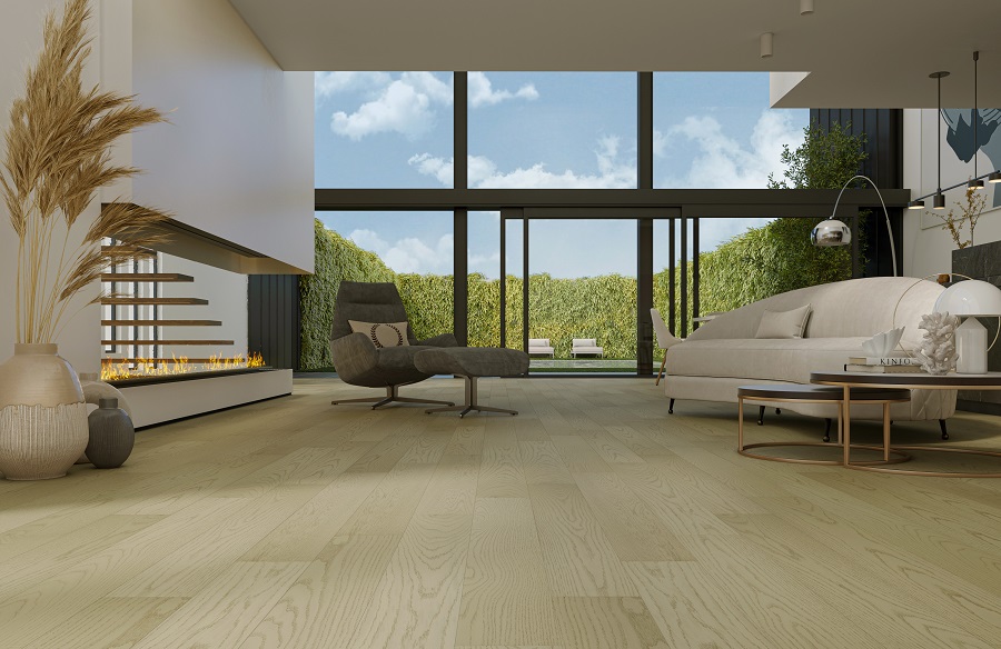 Кварцевый паркет Quartz Parquet Классик Дуб Шампань 414 5/0,6 мм