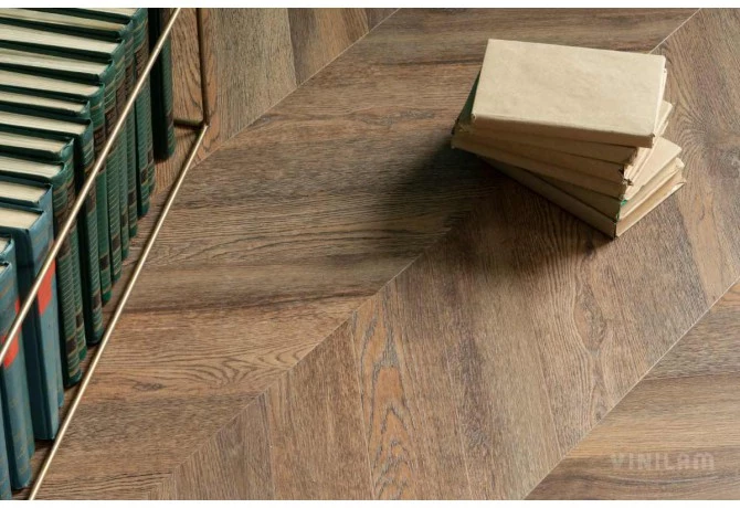 Плитка Vinilam PARQUET CHEVRON 8, 5 mm RI153610CL4 Шеврон Нормандия