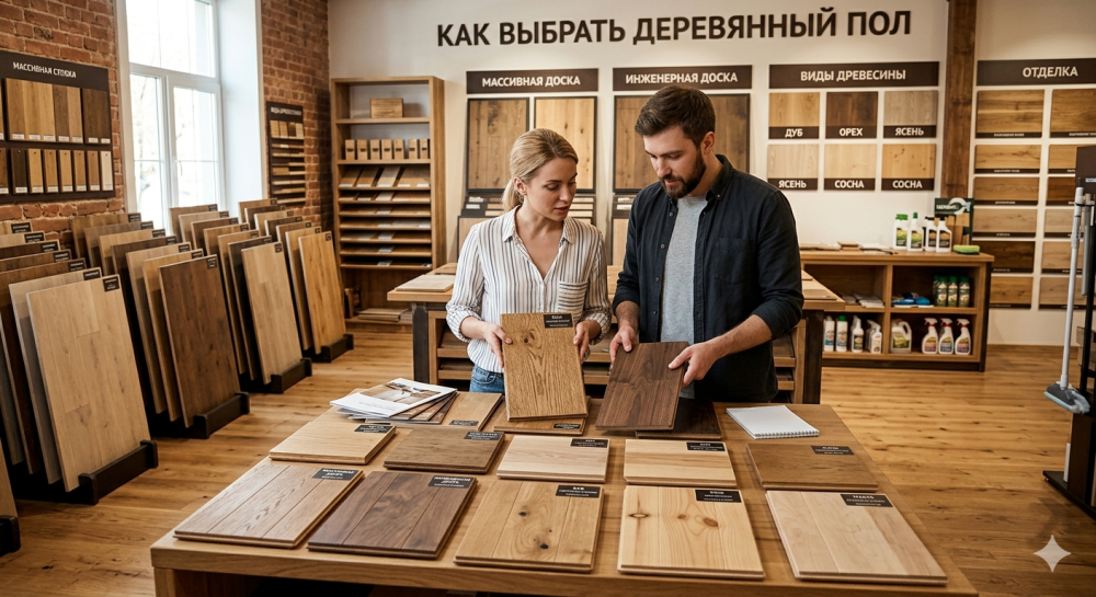 Различия между штучным паркетом, массивной доской, инженерной и паркетной доской