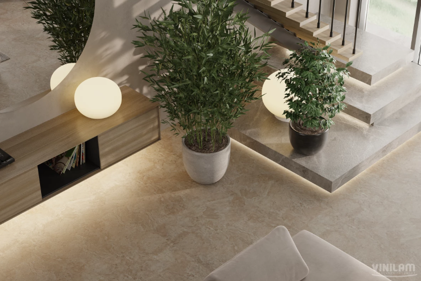 Плитка Vinilam CERAMO STONE 8 мм 81222 Аравийский Камень (пробковая подложка)