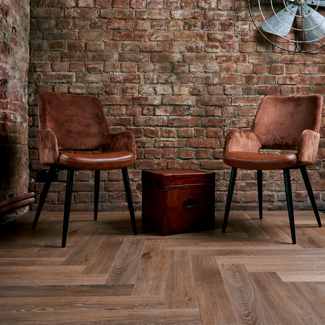 Плитка Vinilam PARQUET HERRINGBONE 6, 5 мм IS11199 Венецианский Паркет