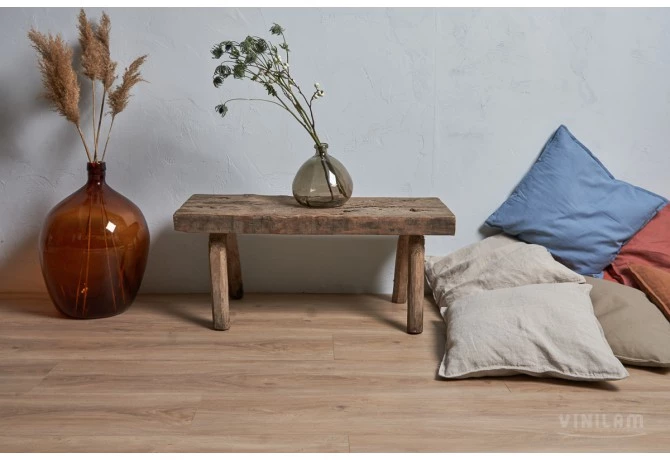 Плитка Vinilam CORK 7 мм 10-099V Дуб Батис