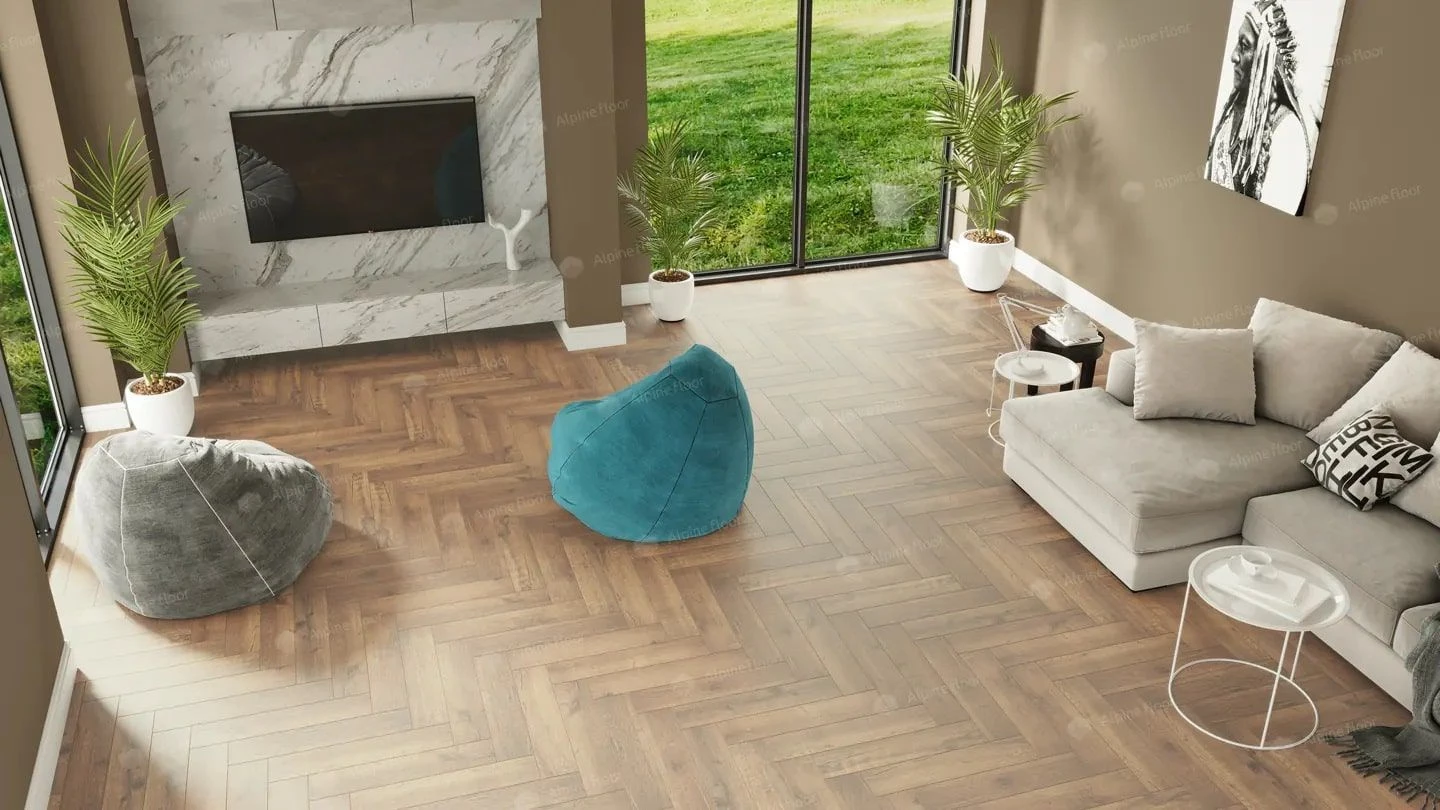 Плитка Alpine floor PARQUET LVT Дуб Royal ECO 16-2