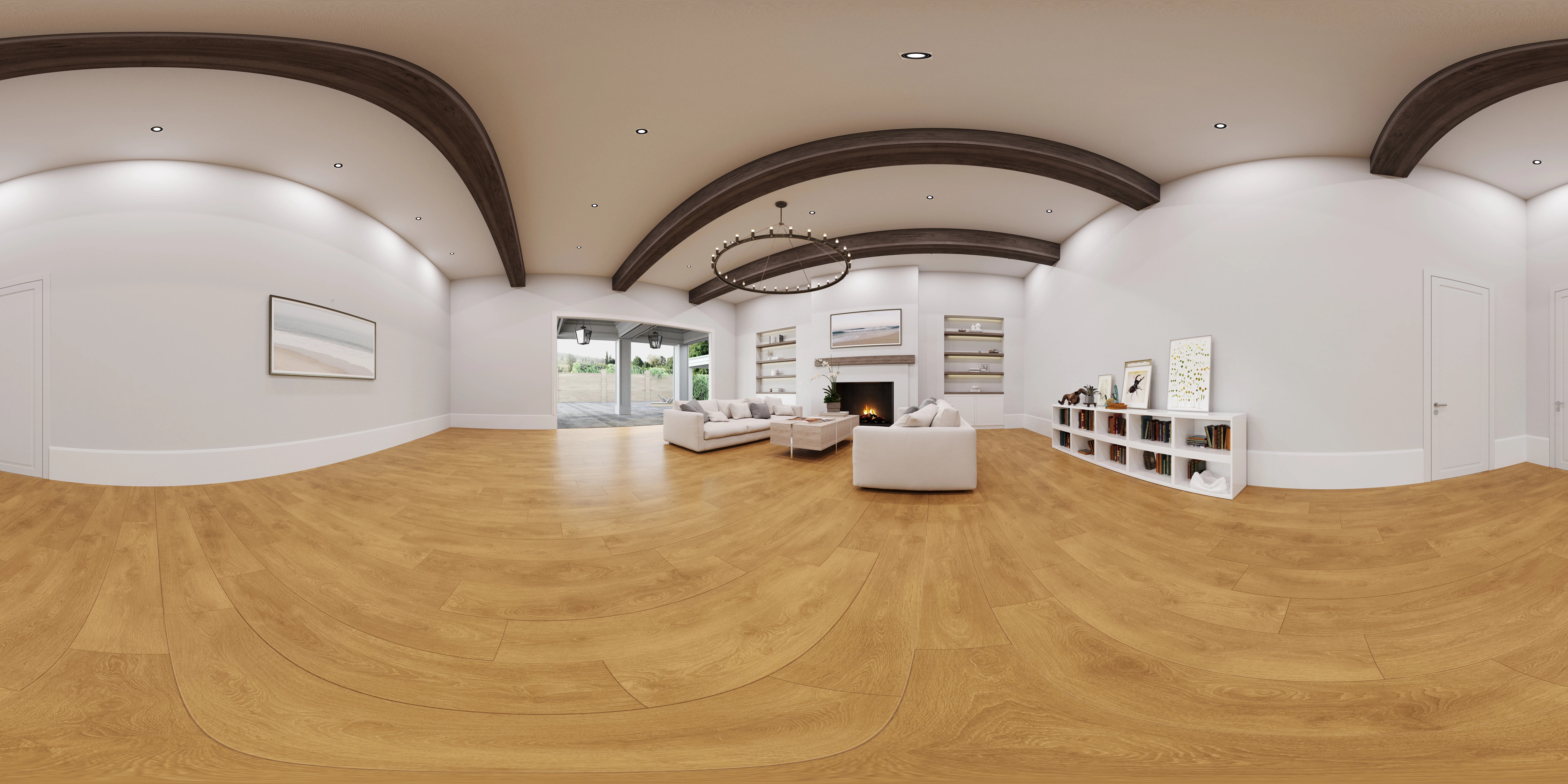 Плитка CM Floor ScandiWood Орех Американский с подложкой