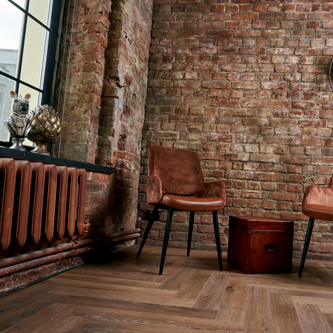 Плитка Vinilam PARQUET HERRINGBONE 6, 5 мм IS11199 Венецианский Паркет