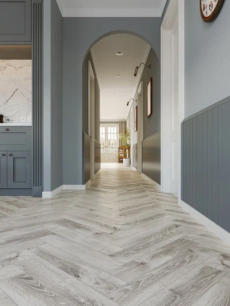 Плитка CronaFloor HERRINGBONE 4, 5 мм ДУБ СТРАСБУРГ