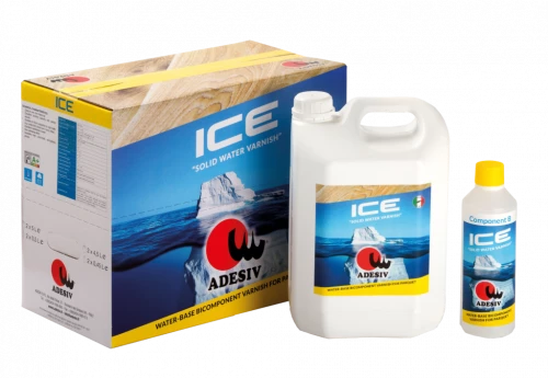 Полиуретановый лак Adesiv ICE, +, л, матовый Уровень глянца: матовый; Объём: 4, 5+0, 45