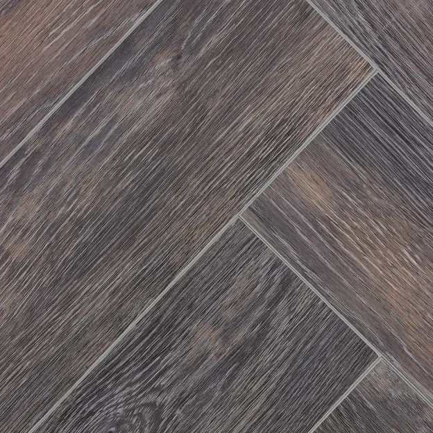 Плитка CronaFloor HERRINGBONE 4, 5 мм ДУБ БОРДО