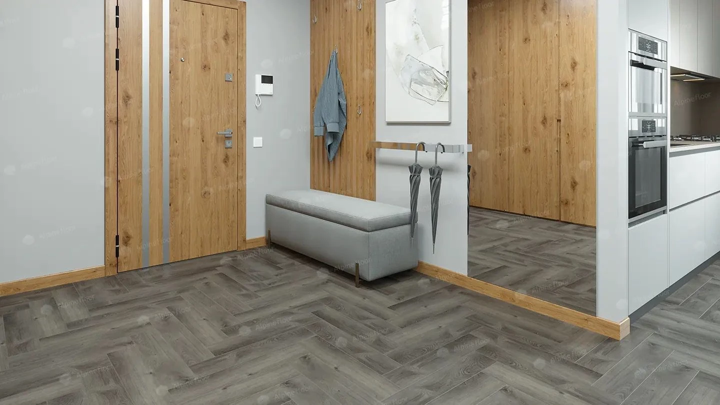 Плитка Alpine floor PARQUET LVT Дуб Мерга ECO 16-13