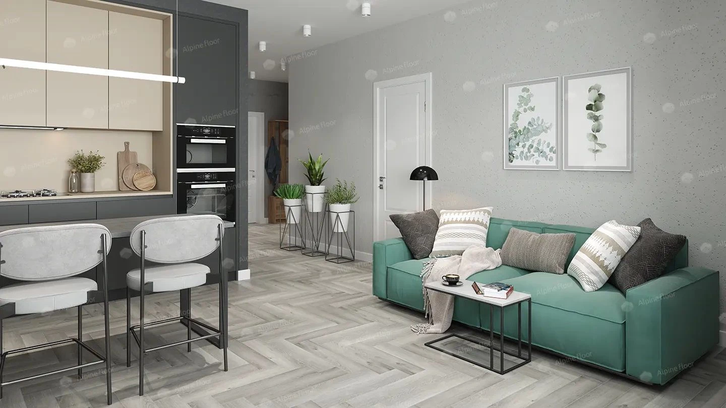 Плитка Alpine floor PARQUET LVT Дуб Лейтена ECO 16-18