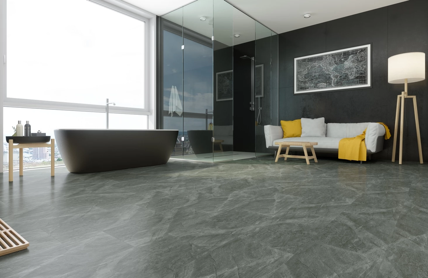 Плитка Fargo Stone 68S455 Агат Маренго