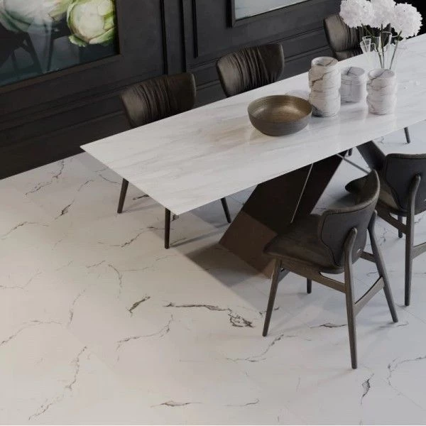 Плитка Vinilam CERAMO STONE 8 мм 83444 Итальянский Мрамор (пробковая подложка)