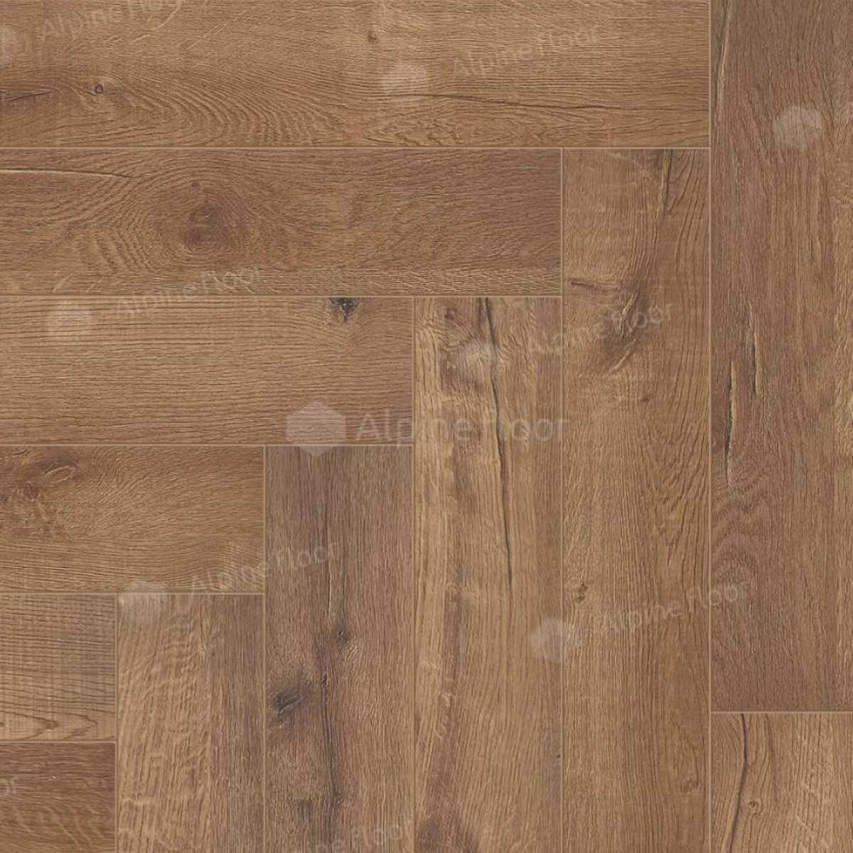 Плитка Alpine floor PARQUET PREMIUM Дуб Royal ЕСО 19-2 со встроенной подложкой