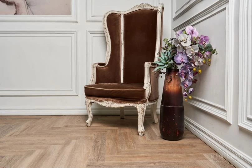 Плитка Vinilam PARQUET HERRINGBONE Glue 2, 5 mm GD11133 Паркет Северный