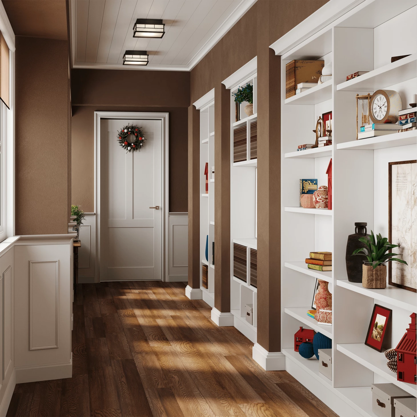 Плитка CM Floor Parkett Орех с подложкой