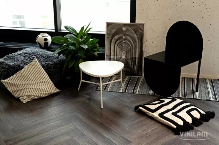 Плитка Vinilam PARQUET HERRINGBONE 6, 5 мм IS11211 Паркет Донателло