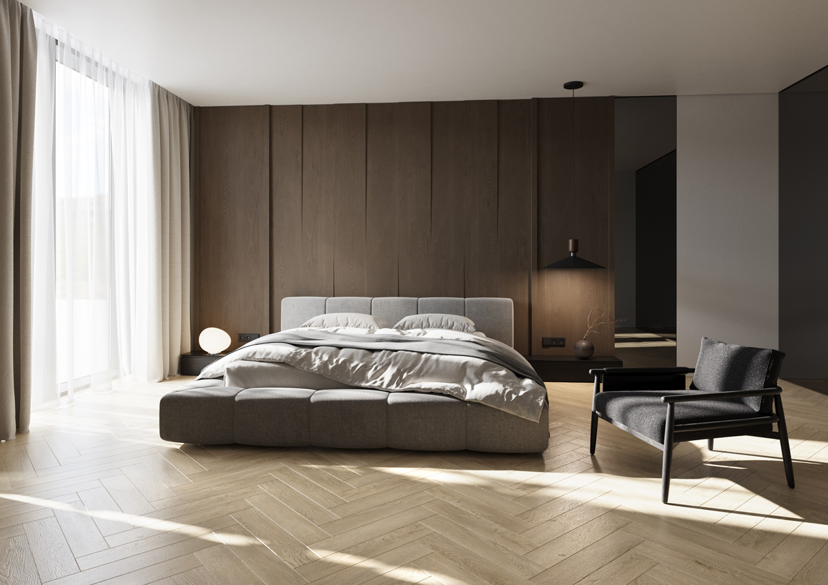 Кварц-виниловая плитка Fargo Parquet LVT Дуб Манила 22-99905-01 крашеная фаска