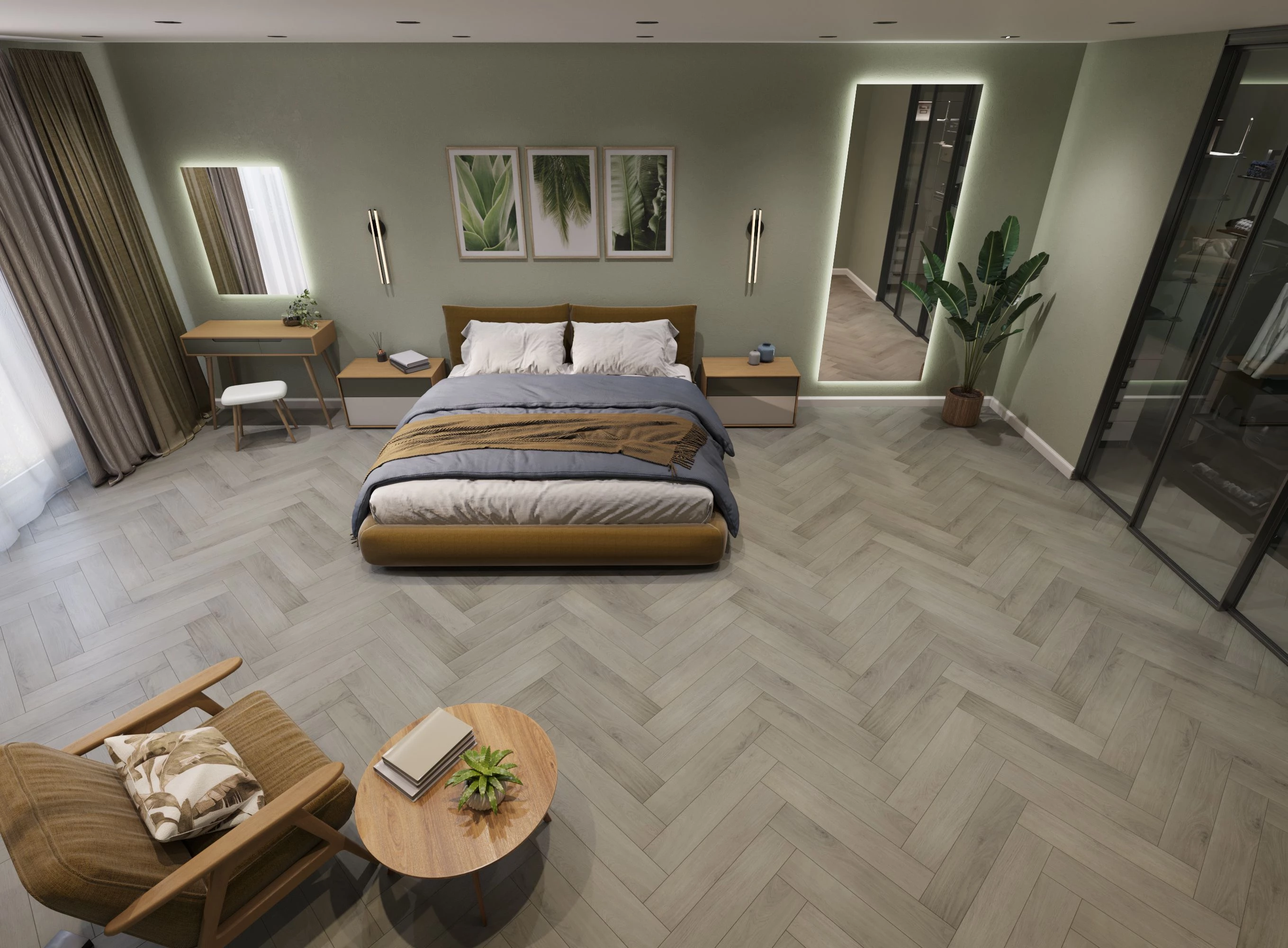 Плитка Steinholz Herringbone STH051H Симилаун