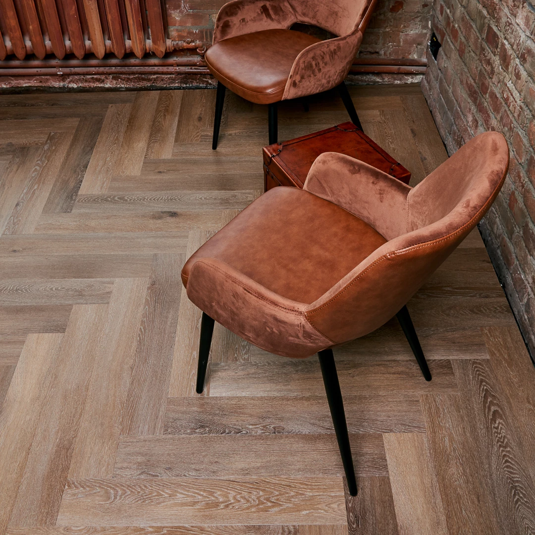 Плитка Vinilam PARQUET HERRINGBONE 6, 5 мм IS11199 Венецианский Паркет