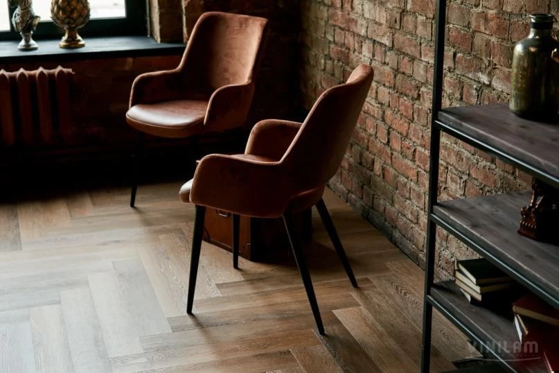 Плитка Vinilam PARQUET HERRINGBONE Glue 2, 5 mm GD11199 Паркет Венецианский