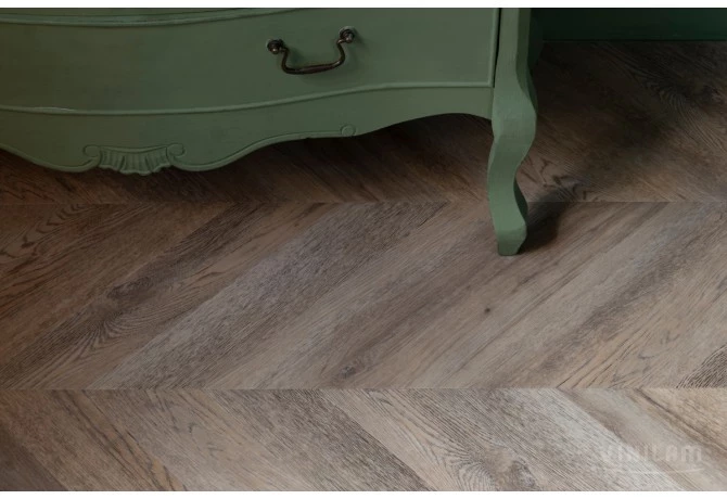 Плитка Vinilam PARQUET CHEVRON 8, 5 mm RI153616CL4 Шеврон Шампань