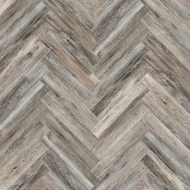 Кварцвинил (SPC, ПВХ) CRONAFLOOR HERRINGBONE Дуб Реймс BD-40035-2