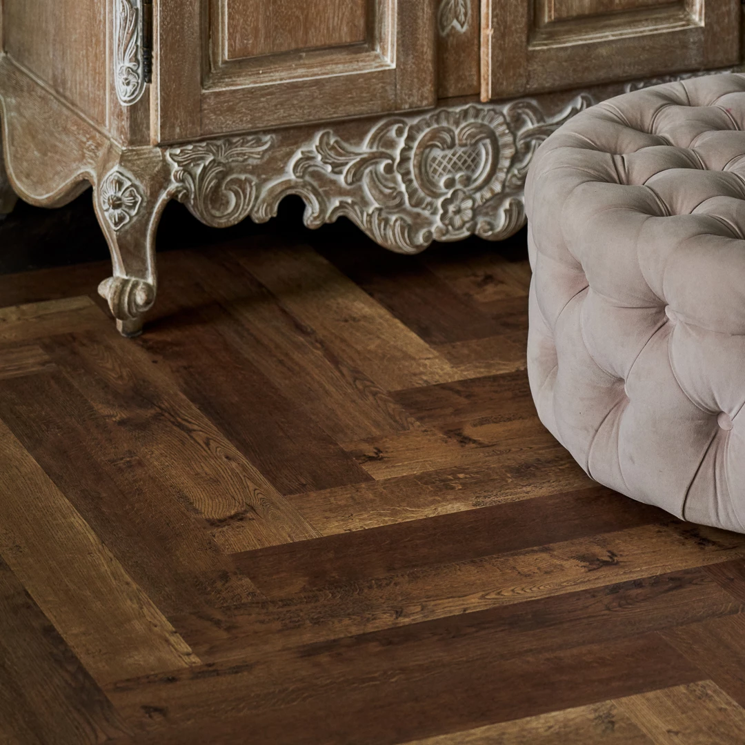 Плитка Vinilam PARQUET HERRINGBONE 6, 5 мм IS11177 Версальский Паркет